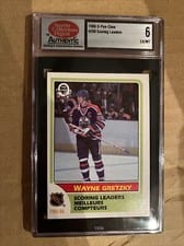 1986 O-Pee-Chee Wayne Gretzky Scoring Leader #260 card