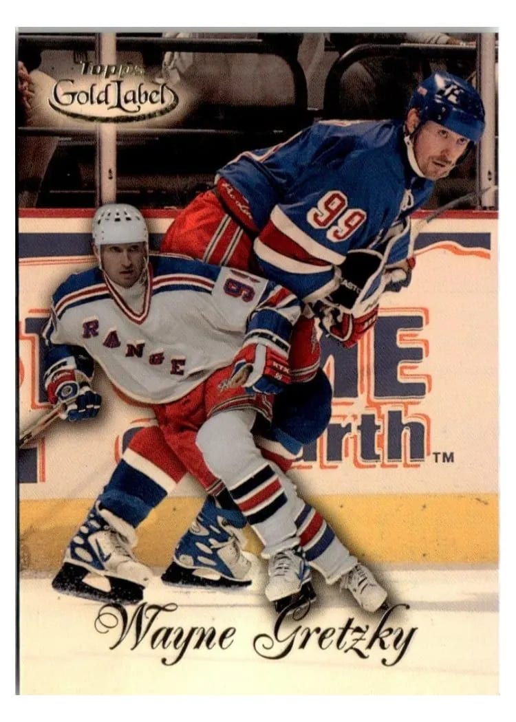 1998 Topps Gold Label Wayne Gretzky #4 card
