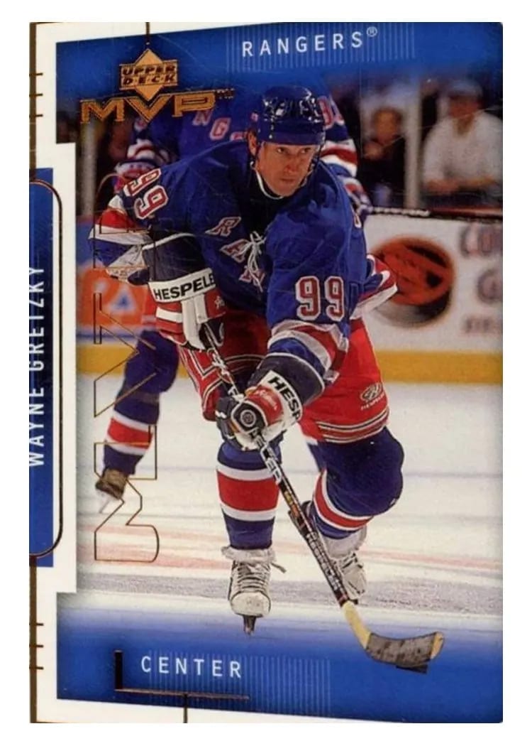 1999 Upper Deck MVP Wayne Gretzky #131 card