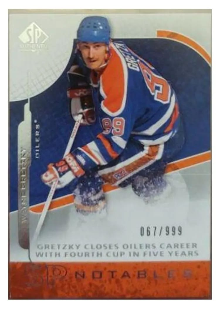 2008 SP Authentic Wayne Gretzky #159 card