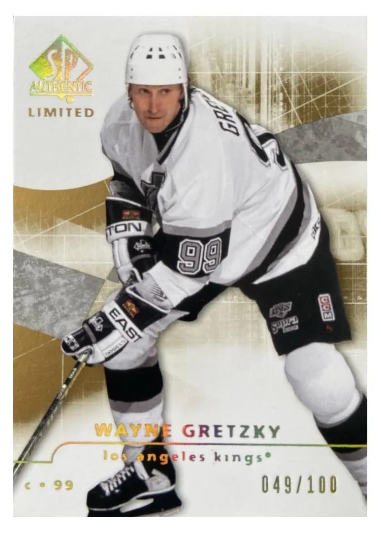 2008 SP Authentic Wayne Gretzky #2 card