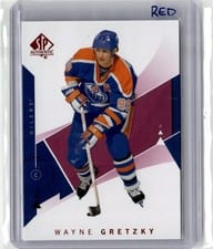 2018 SP Authentic Wayne Gretzky Limited Red #99 card