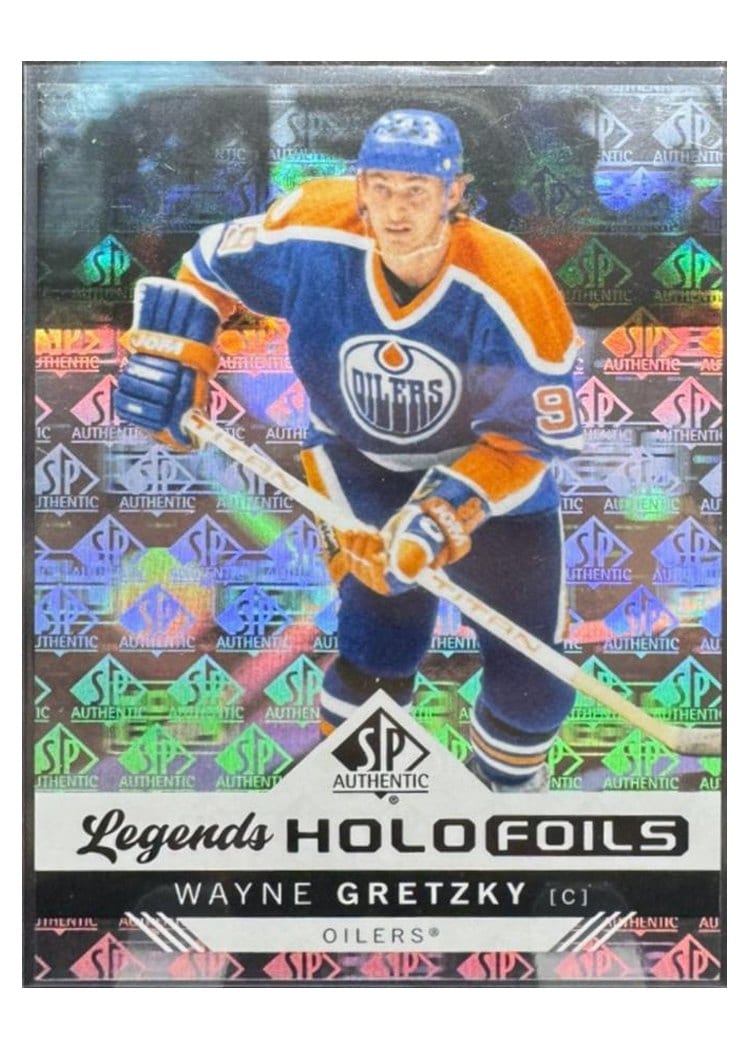 2024-25 SP Authentic Holofoil Legends Wayne Gretzky #HFL-18 card