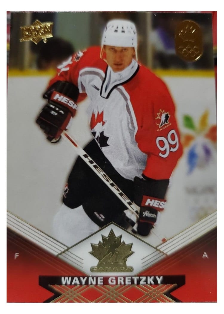 2025-26 Tim Hortons Team Canada Olympic Hockey Base Set Wayne Gretzky #30
