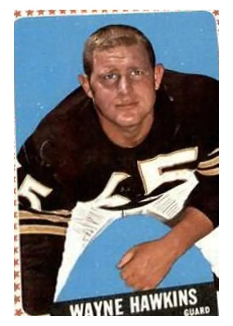 1964 Topps Wayne Hawkins #140 card