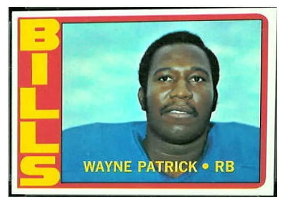 1972 Topps Wayne Patrick #57 card
