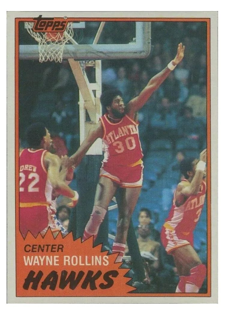 1981 Topps Wayne Rollins #71 card