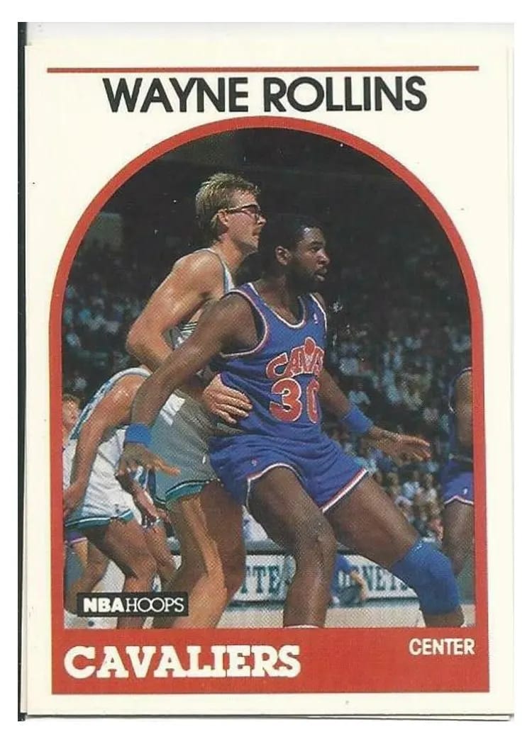 1989 Hoops Wayne Rollins #2 card