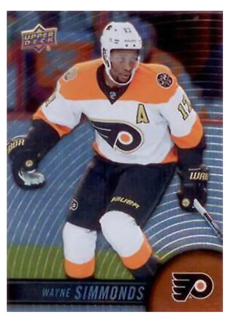 2017 Upper Deck Tim Hortons Wayne Simmonds #56 card
