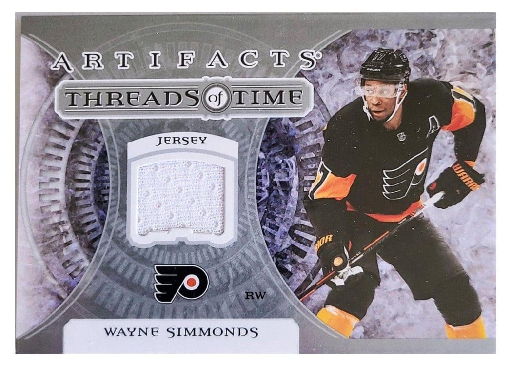 2022-23 Upper Deck Artifacts Threads of Time Wayne Simmonds #TT-WS card