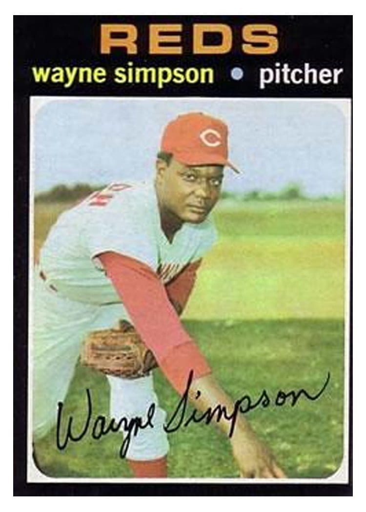 1971 Topps Wayne Simpson #339 card