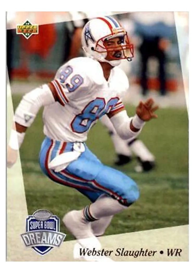 1993 Upper Deck NFL Experience Webster Slaughter #41 card