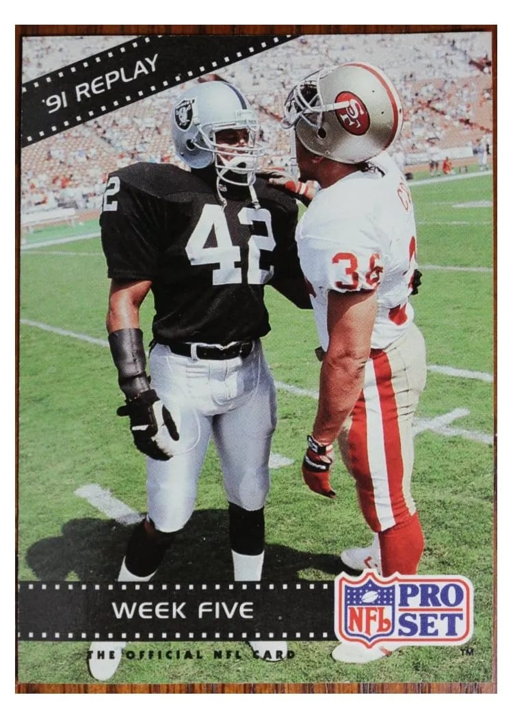 1992 Pro Set Week Five #41 card