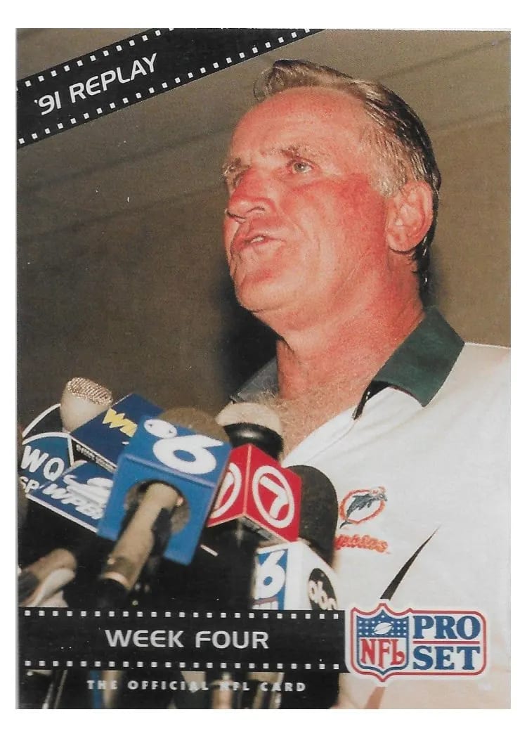 1992 Pro Set Week Four #40 card