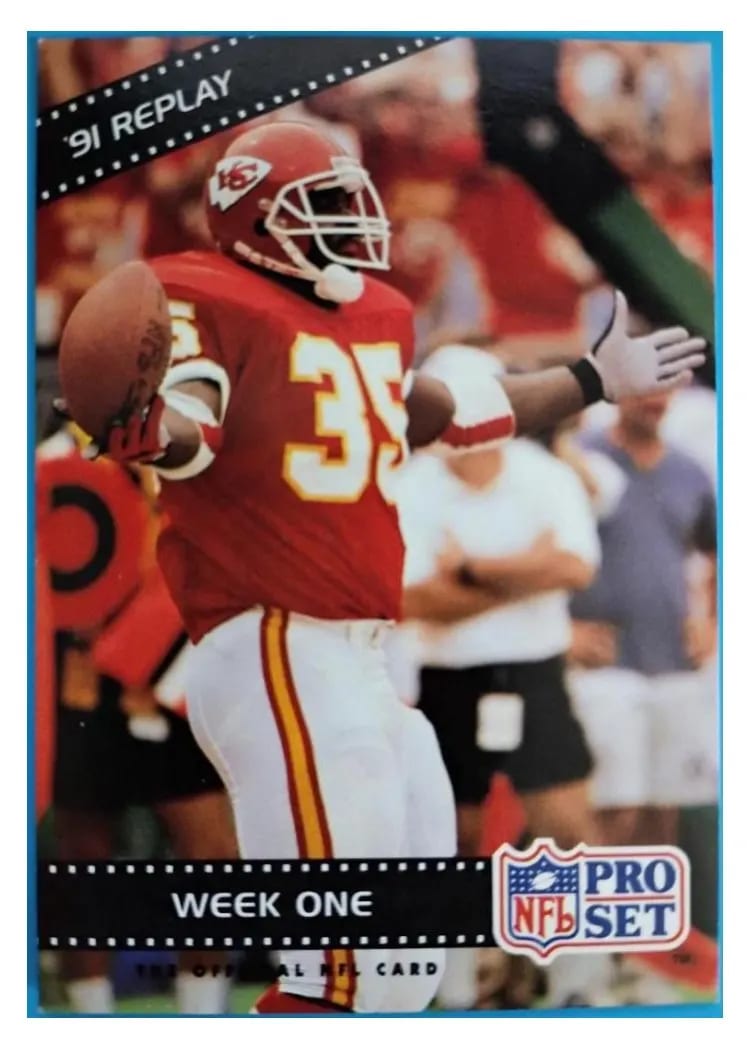 1992 Pro Set Week One #37 card