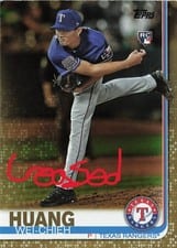 2019 Topps Update Wei-Chieh Huang #US212 card
