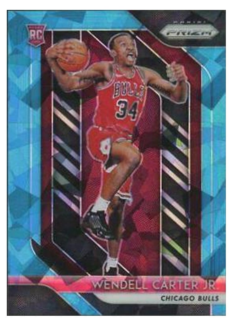2018-19 Panini Prizm Base Set Wendell Carter Jr. #80 card