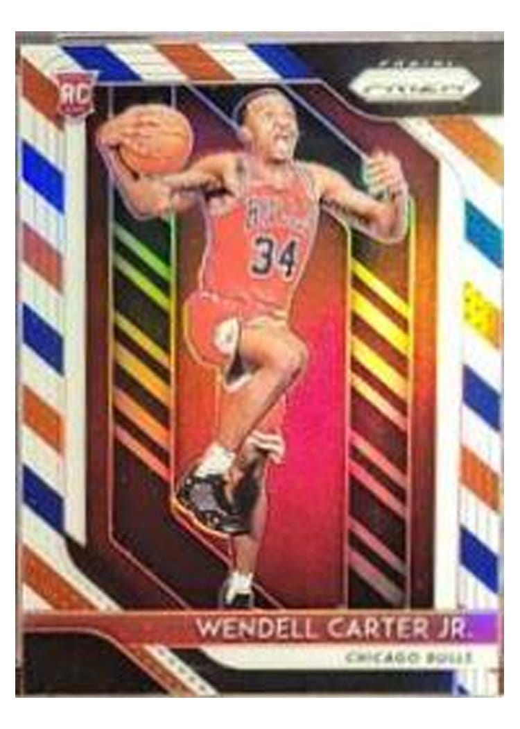 2018-19 Panini Prizm Base Set Wendell Carter Jr. #80 card