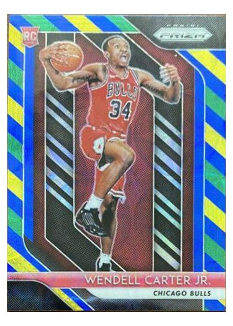 2018-19 Panini Prizm Base Set Wendell Carter Jr. #80 card
