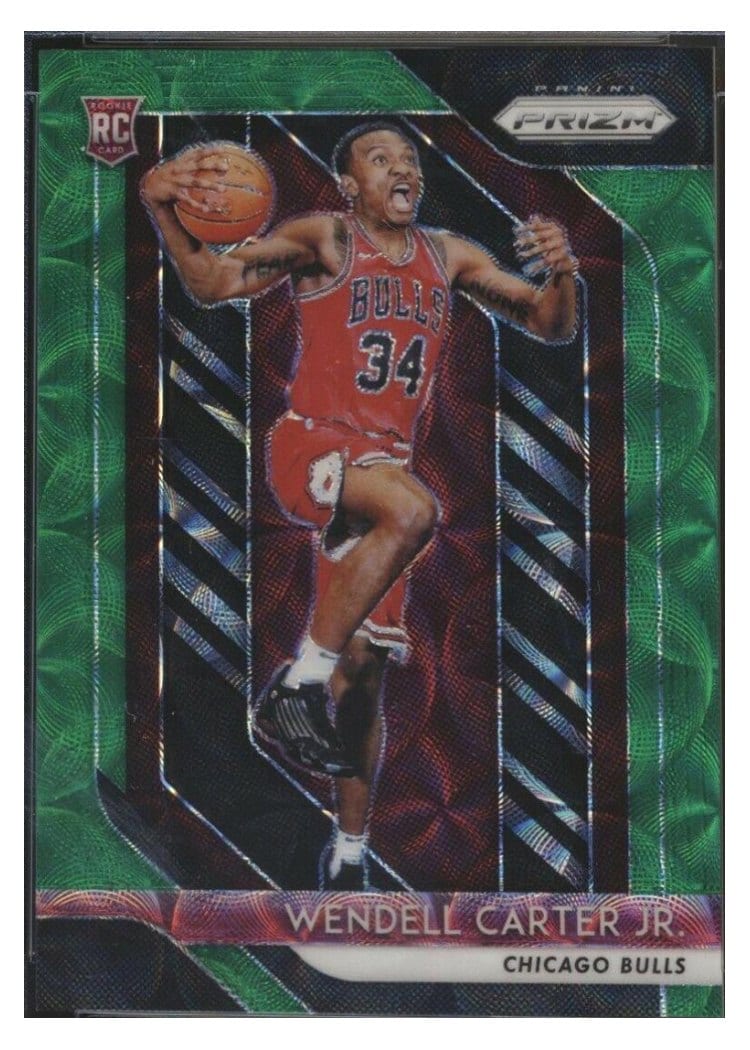 2018-19 Panini Prizm Base Set Wendell Carter Jr. #80 card