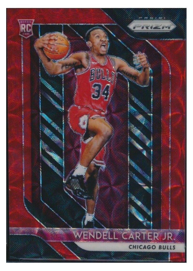 2018-19 Panini Prizm Base Set Wendell Carter Jr. #80 card