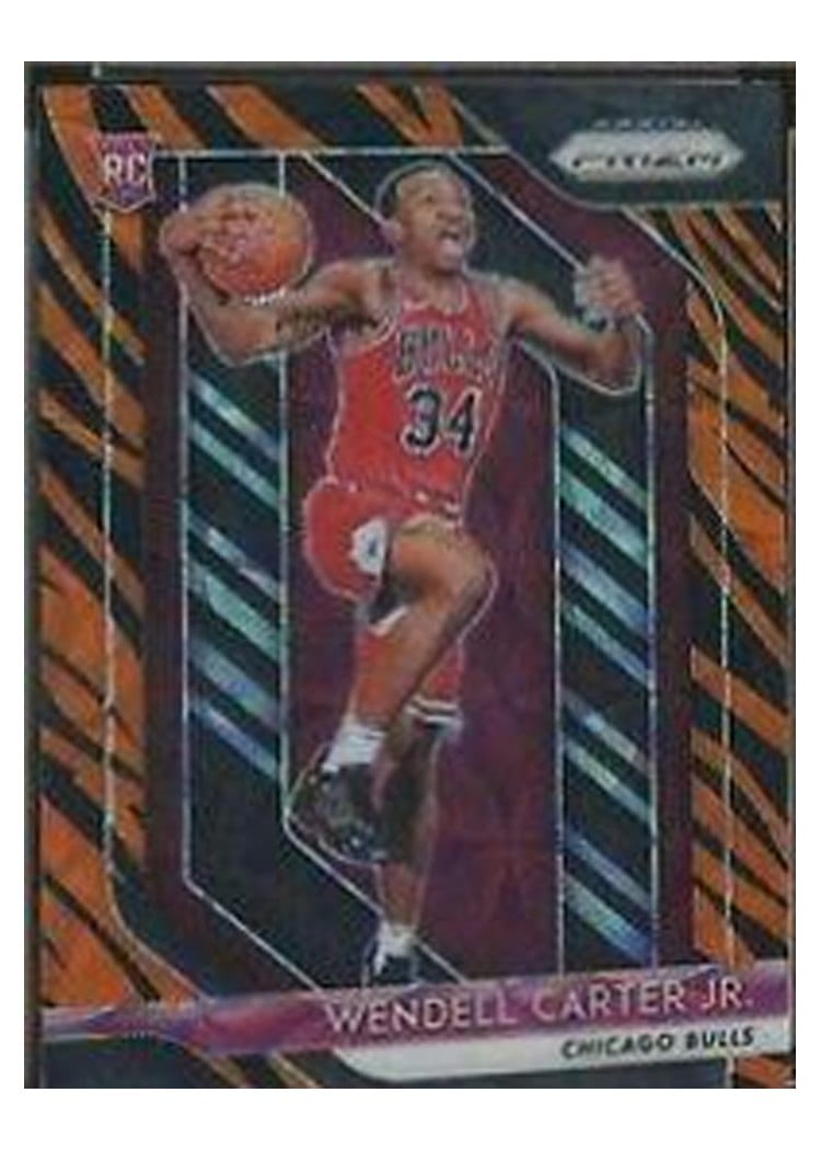 2018-19 Panini Prizm Base Set Wendell Carter Jr. #80 card