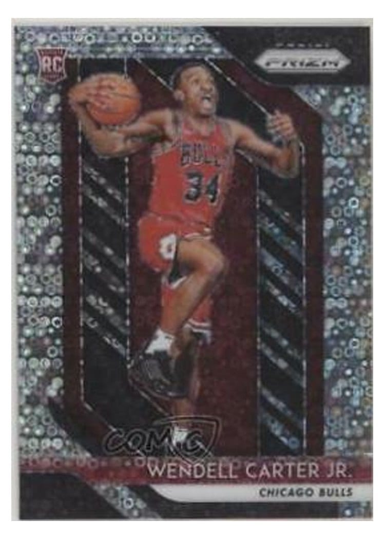 2018-19 Panini Prizm Base Set Wendell Carter Jr. #80 card