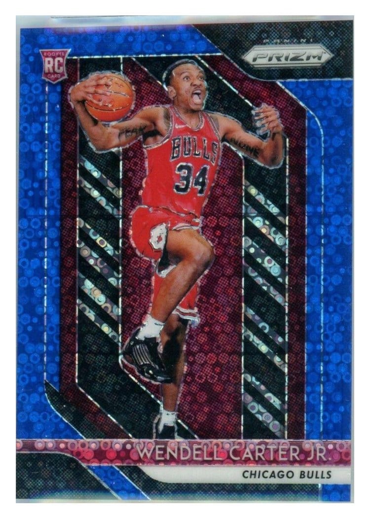2018-19 Panini Prizm Base Set Wendell Carter Jr. #80 card