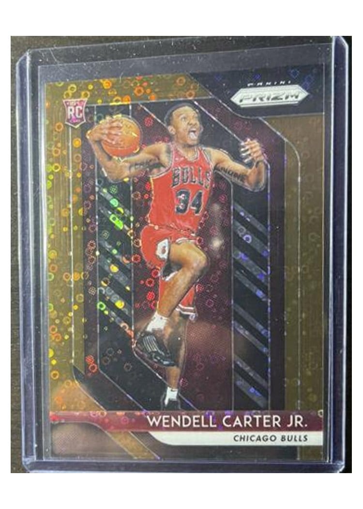 2018-19 Panini Prizm Base Set Wendell Carter Jr. #80 card
