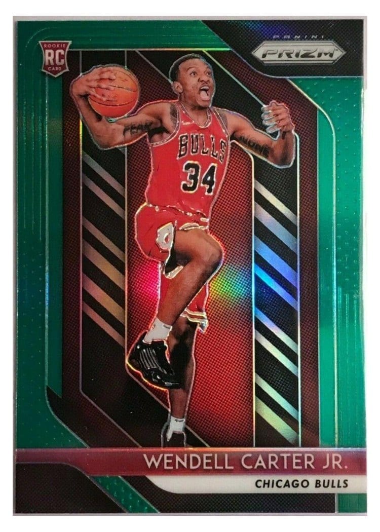 2018-19 Panini Prizm Base Set Wendell Carter Jr. #80 card