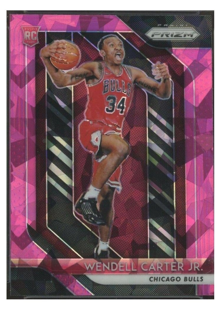 2018-19 Panini Prizm Base Set Wendell Carter Jr. #80 card