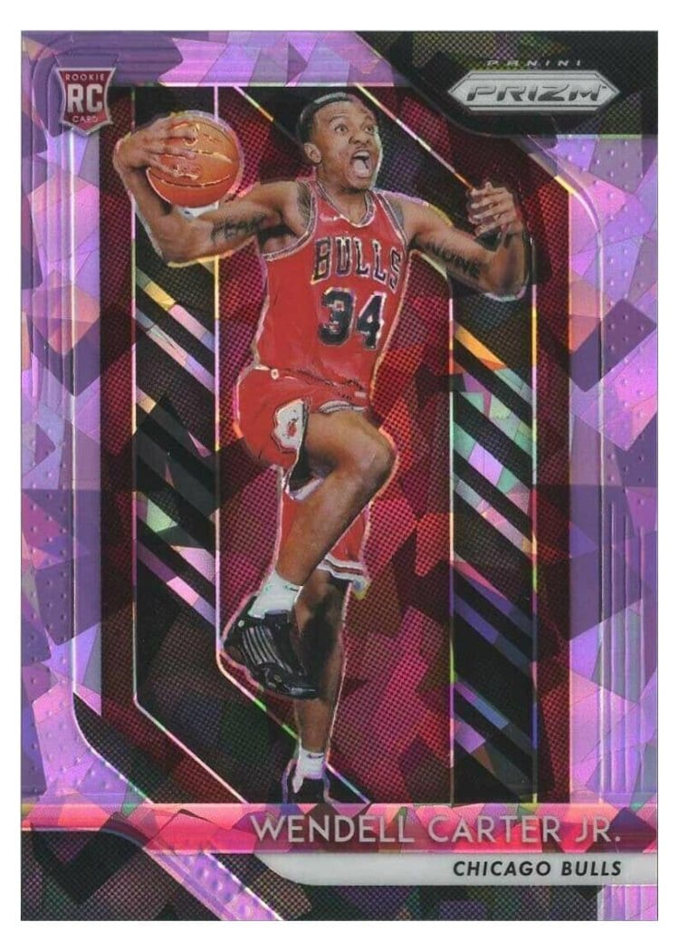 2018-19 Panini Prizm Base Set Wendell Carter Jr. #80 card