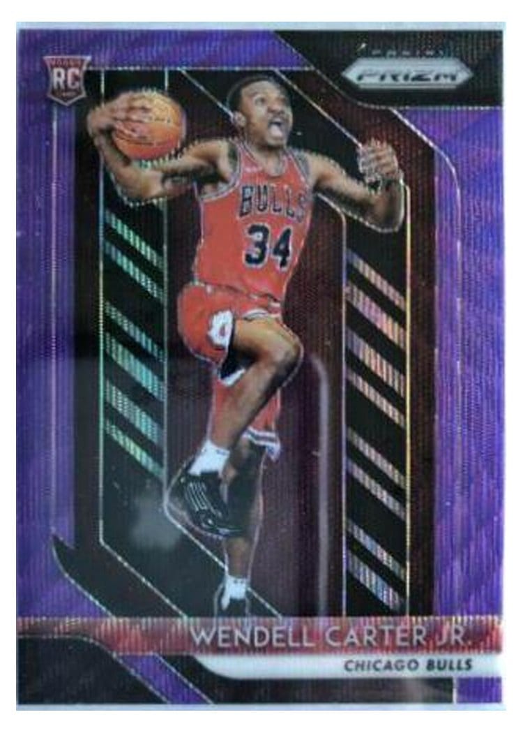 2018-19 Panini Prizm Base Set Wendell Carter Jr. #80 card