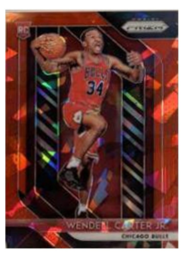 2018-19 Panini Prizm Base Set Wendell Carter Jr. #80 card