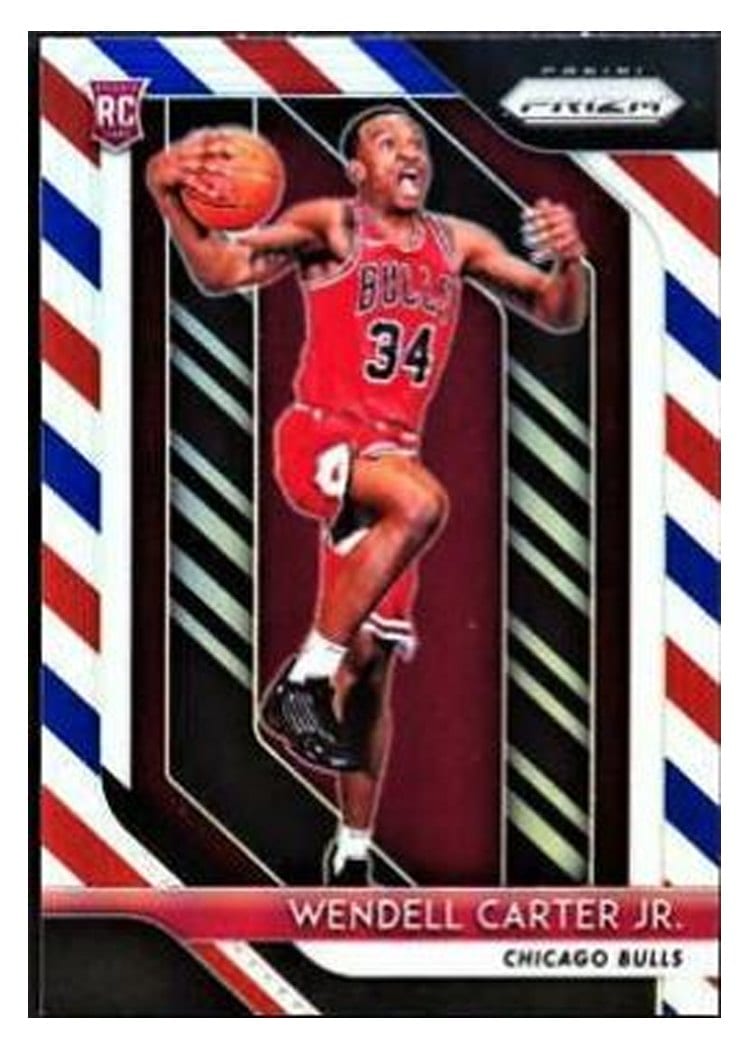 2018-19 Panini Prizm Base Set Wendell Carter Jr. #80 card