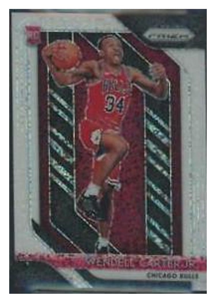 2018-19 Panini Prizm Base Set Wendell Carter Jr. #80 card