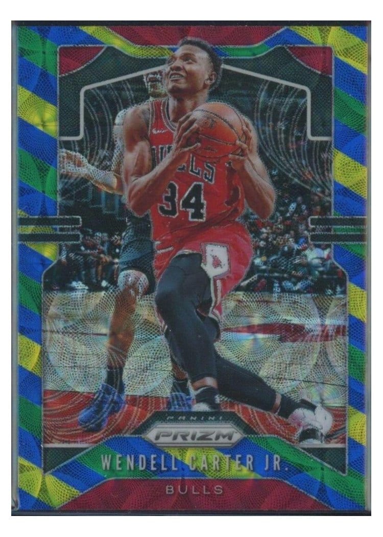 2019-20 Panini Prizm Base Set Wendell Carter Jr. #65 card