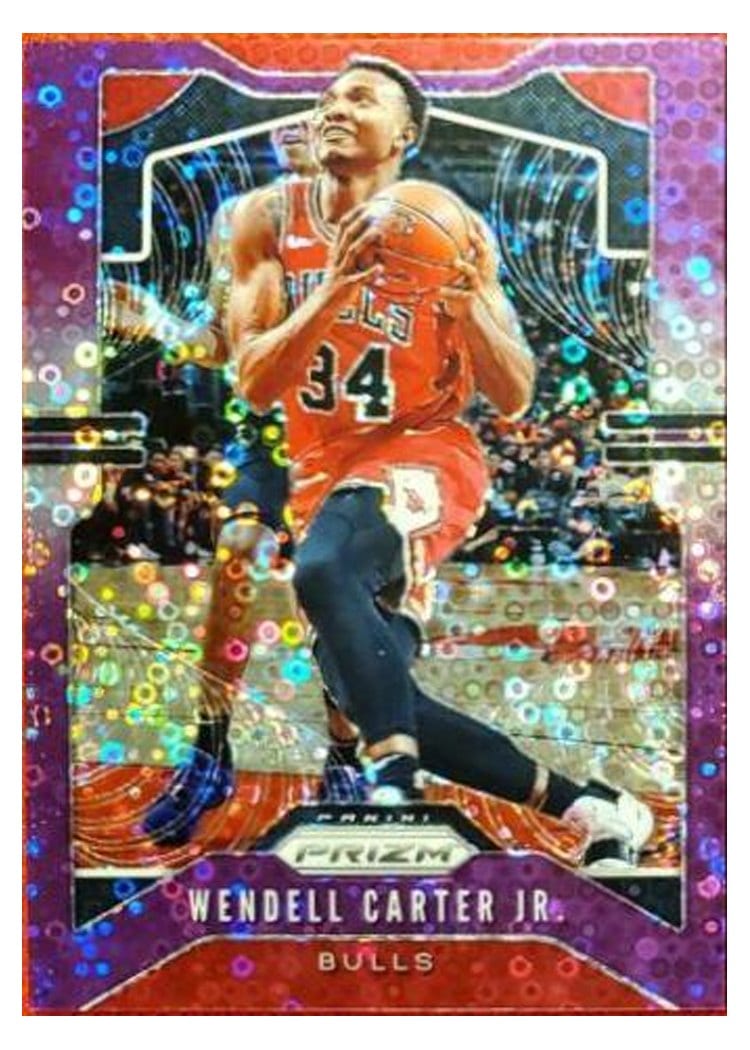 2019-20 Panini Prizm Base Set Wendell Carter Jr. #65 card
