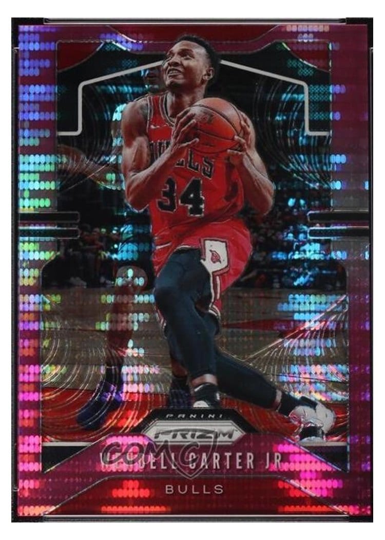 2019-20 Panini Prizm Base Set Wendell Carter Jr. #65 card