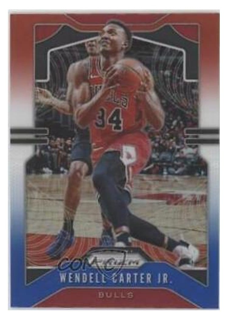 2019-20 Panini Prizm Base Set Wendell Carter Jr. #65 card