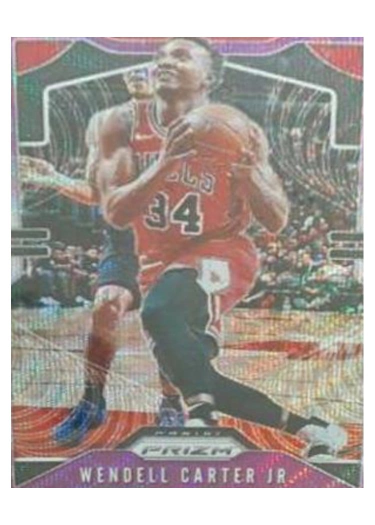 2019-20 Panini Prizm Base Set Wendell Carter Jr. #65 card