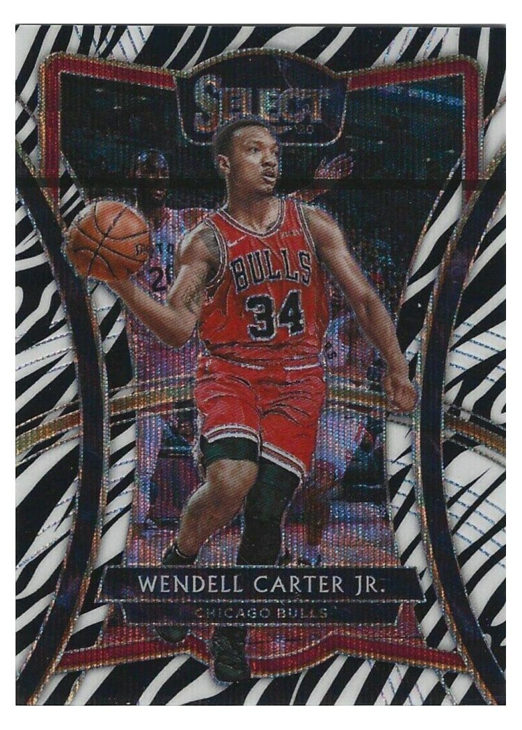 2019-20 Panini Select Base Set Wendell Carter Jr. #189 card
