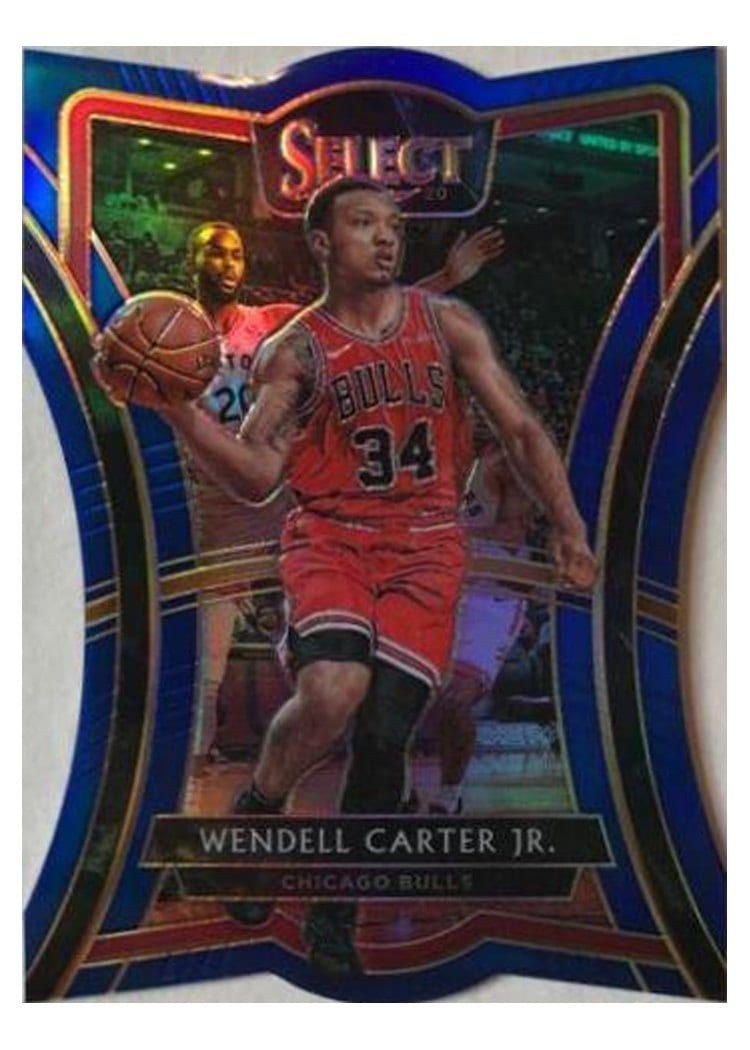 2019-20 Panini Select Base Set Wendell Carter Jr. #189 card
