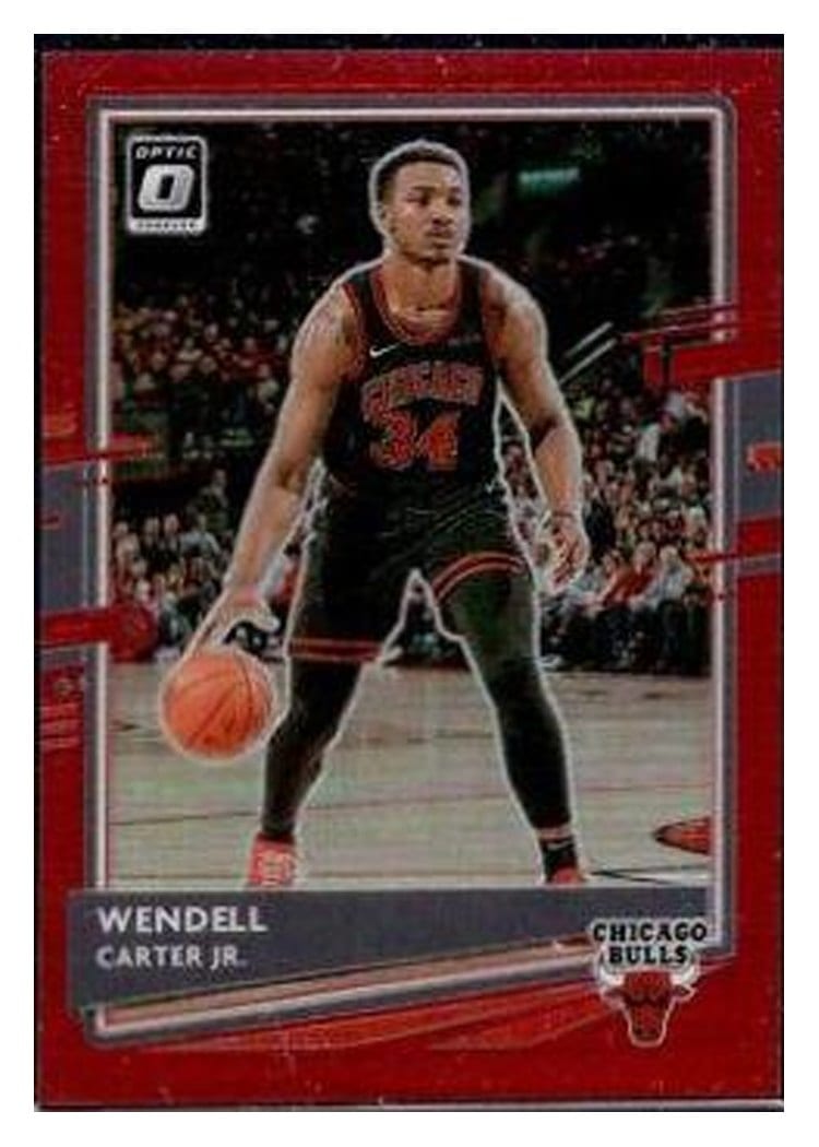 2020-21 Donruss Optic Base Set Wendell Carter Jr. #34 card