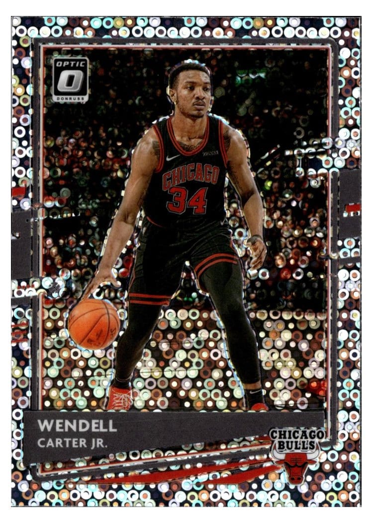 2020-21 Donruss Optic Base Set Wendell Carter Jr. #34 card