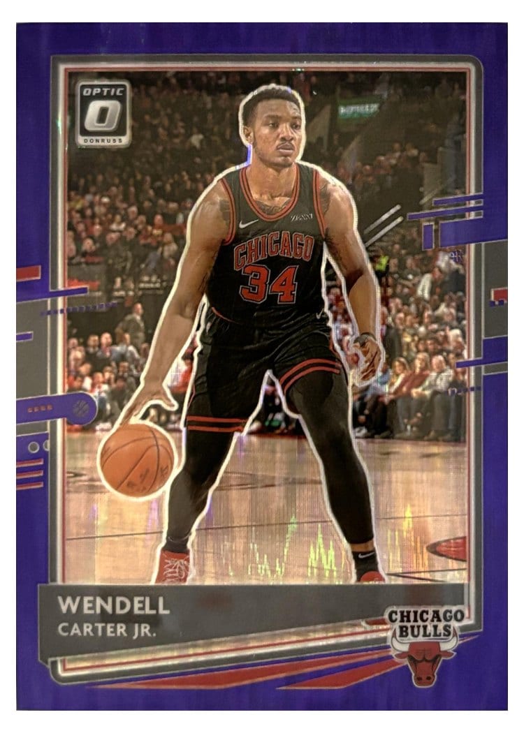 2020-21 Donruss Optic Base Set Wendell Carter Jr. #34 card