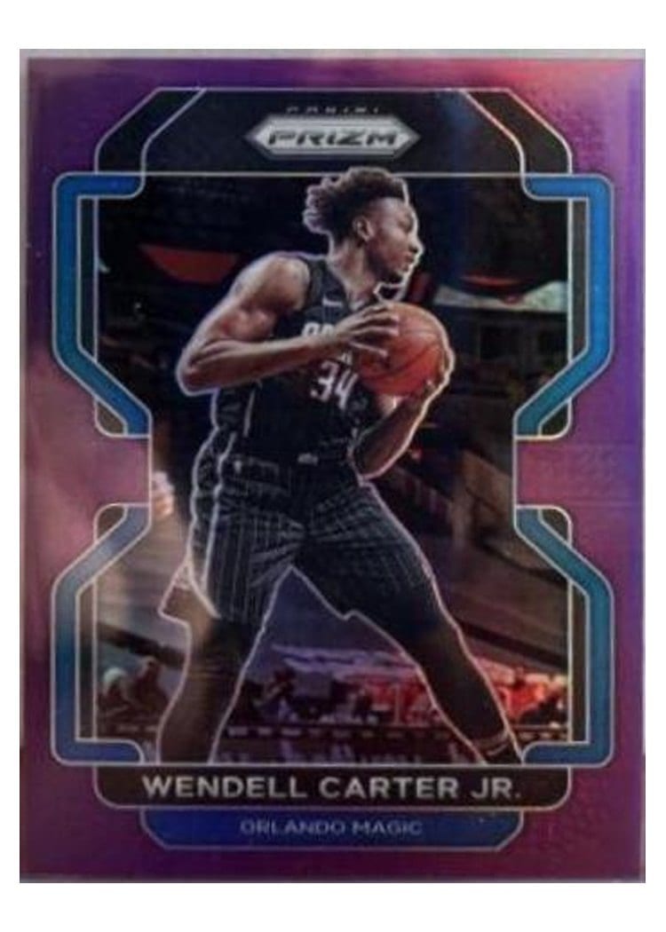 2021-22 Panini Prizm Base Set Wendell Carter Jr. #160 card