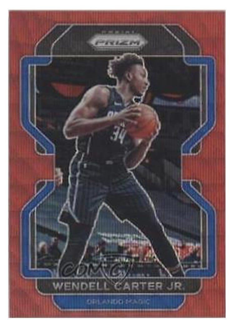 2021-22 Panini Prizm Base Set Wendell Carter Jr. #160 card