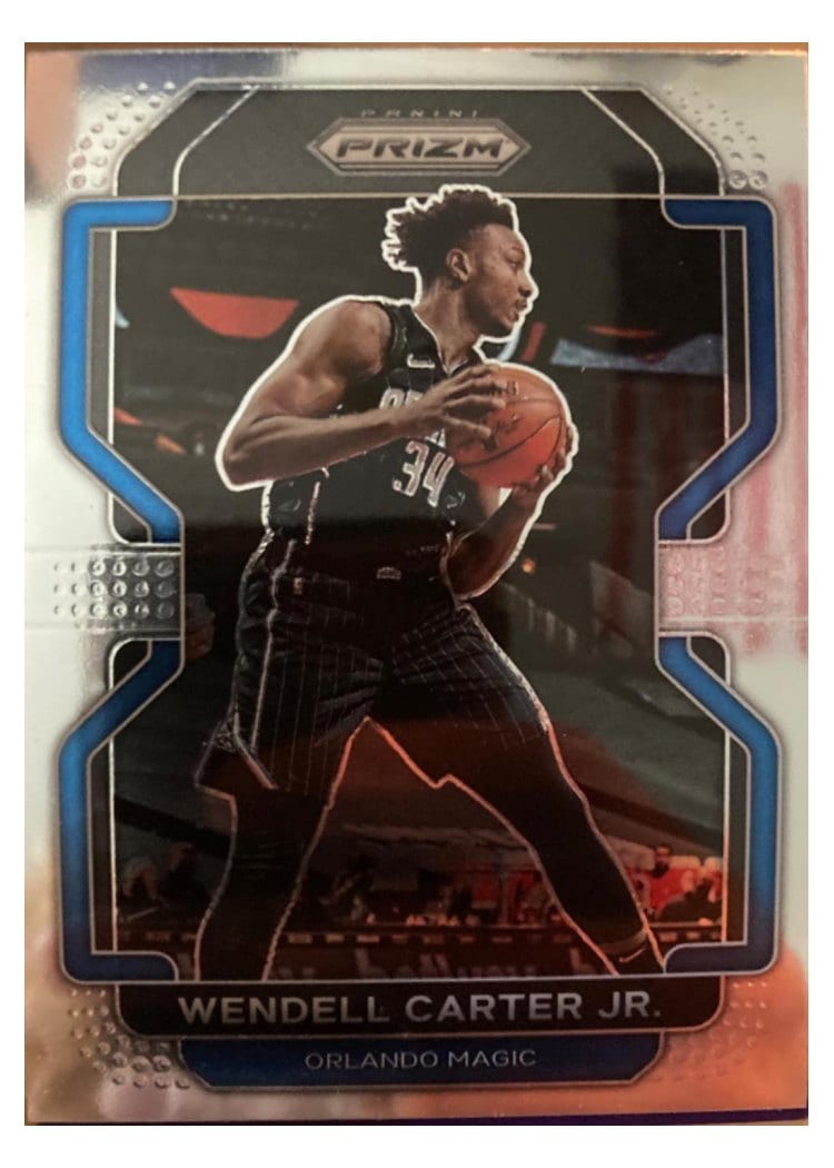 2021-22 Panini Prizm Base Set Wendell Carter Jr. #160 card