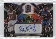 2021-22 Panini Spectra Full Spectrum Signatures Wendell Carter Jr #FSS-WCJ card